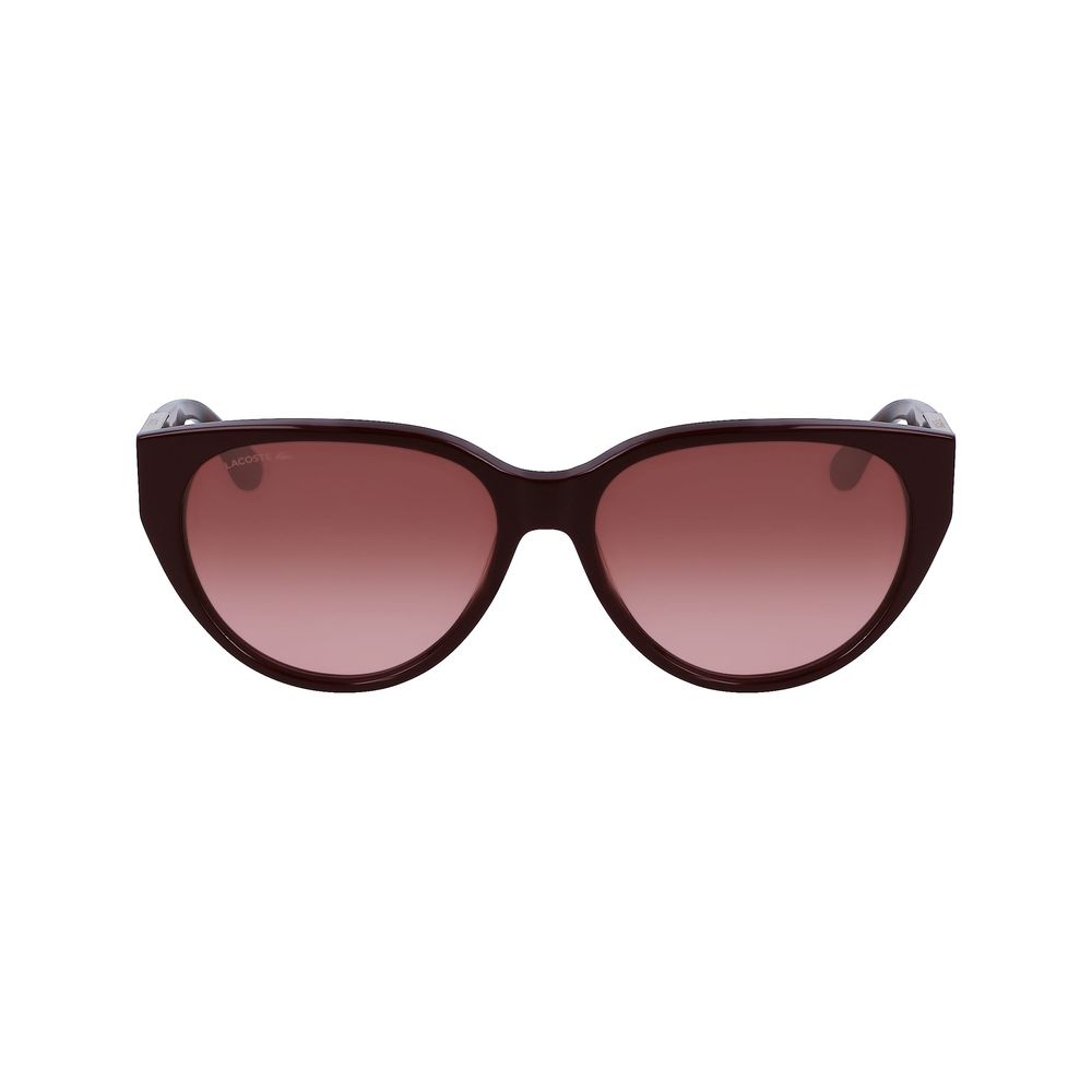Lacoste Red Acetate Sunglasses
