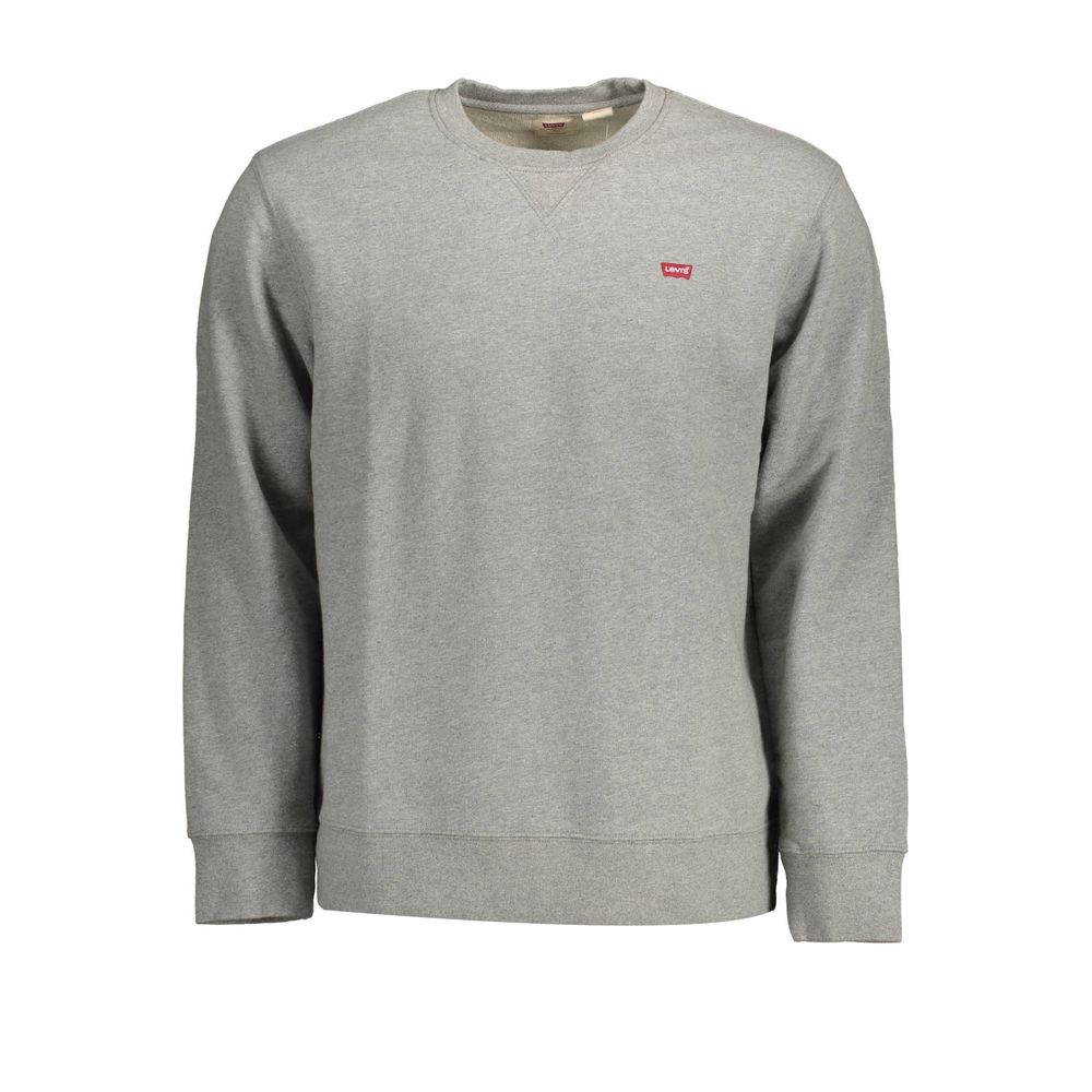 Levi's "Gray Cotton Men's Sweatshirt" Levi's