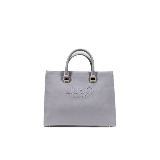 Liu Jo Gray Polyethylene Handbag 1728,71956299936,Bags,Gray,Handbags - Bags,Liu Jo,New with tags,Women