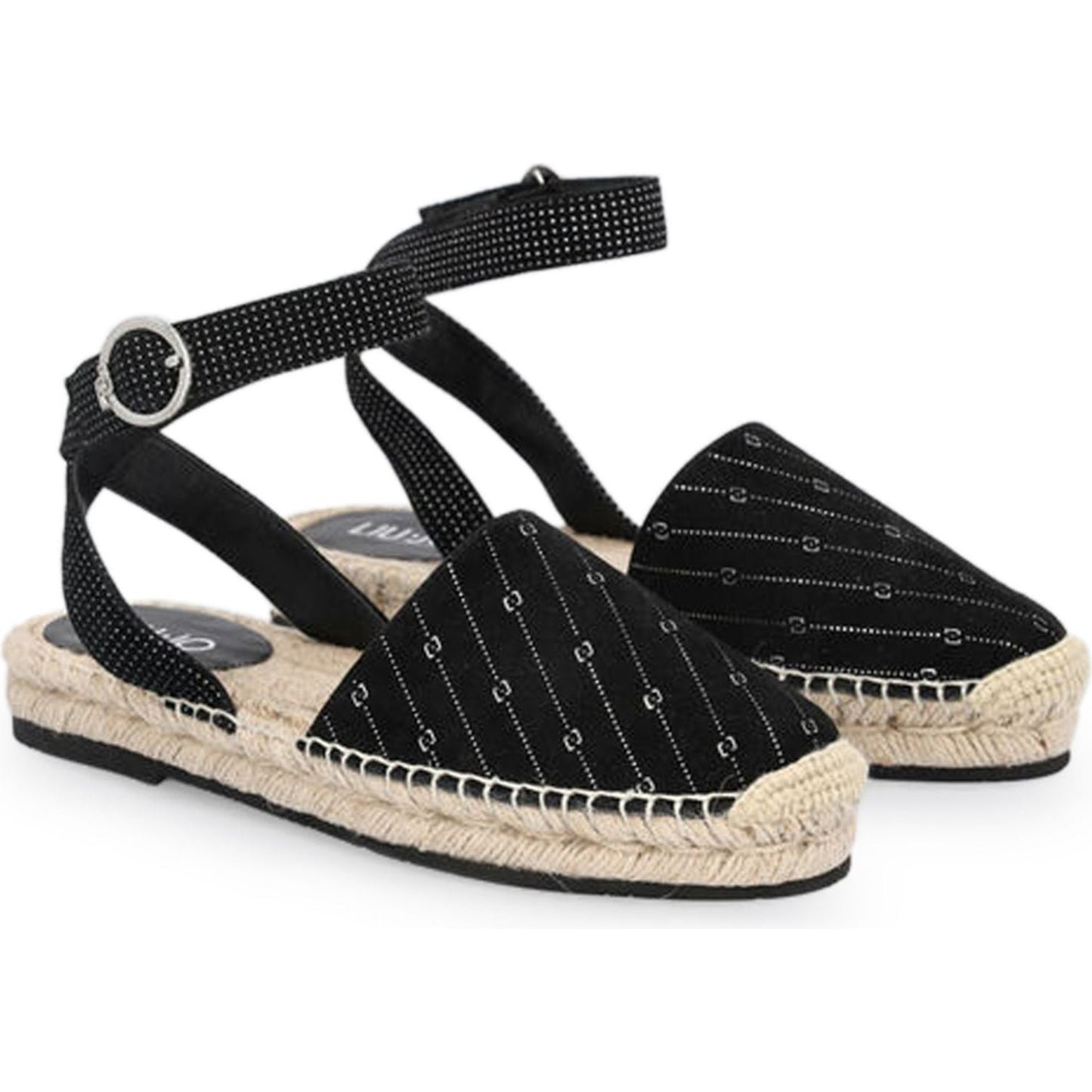 Liu Jo Sandals Black,Category-Shoes,Flat Shoes - Women - Shoes,Gender-Men,Gender-Women,Liu Jo,SA2271PX02022222,Sandals,Sandals - Women - Shoes,Shoes,Spring/Summer,Subcategory-Category-Shoes,Subcategory-FlatShoes,Subcategory-Sandals,Women,Women > Shoes > F