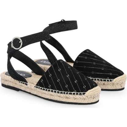 Liu Jo Sandals Black,Category-Shoes,Flat Shoes - Women - Shoes,Gender-Men,Gender-Women,Liu Jo,SA2271PX02022222,Sandals,Sandals - Women - Shoes,Shoes,Spring/Summer,Subcategory-Category-Shoes,Subcategory-FlatShoes,Subcategory-Sandals,Women,Women > Shoes > F