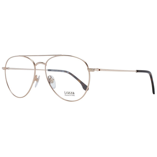 Lozza Gold Metal Glasses (Frames) Lozza