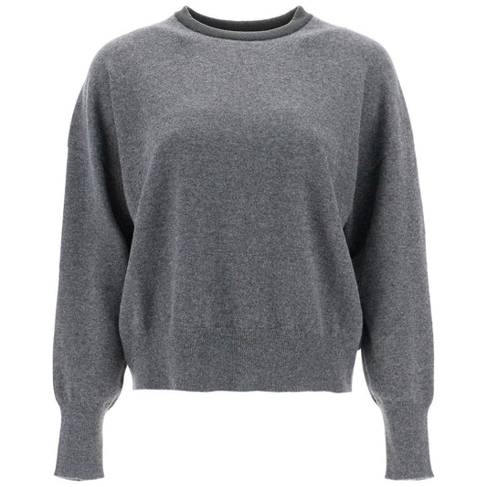 Brunello Cucinelli "pullover with precious rib Knitwear Brunello Cucinelli