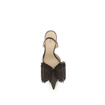 MACH & MACH Brown Raffia Platform Pumps 1728,72470364320,Brown,EU36.5/US6.5,EU36/US6,EU37.5/US7.5,EU37/US7,EU38/US8,EU39/US9,EU40/US10,EU41/US11,MACH & MACH,New with tags,Platforms - Pumps - Shoes,Pumps - Shoes,Shoes,Women