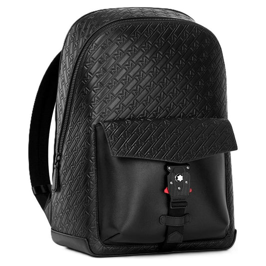 MONTBLANC MONTBLANC LEATHER MOD. MONTBLANC MONOGRAM BACKPACK WITH M LOCK BUCKLE 4810 - 30X41X13 FASHION ACCESSORIES montblanc-leather-mod-montblanc-monogram-backpack-with-m-lock-buckle-4810-30x41x13