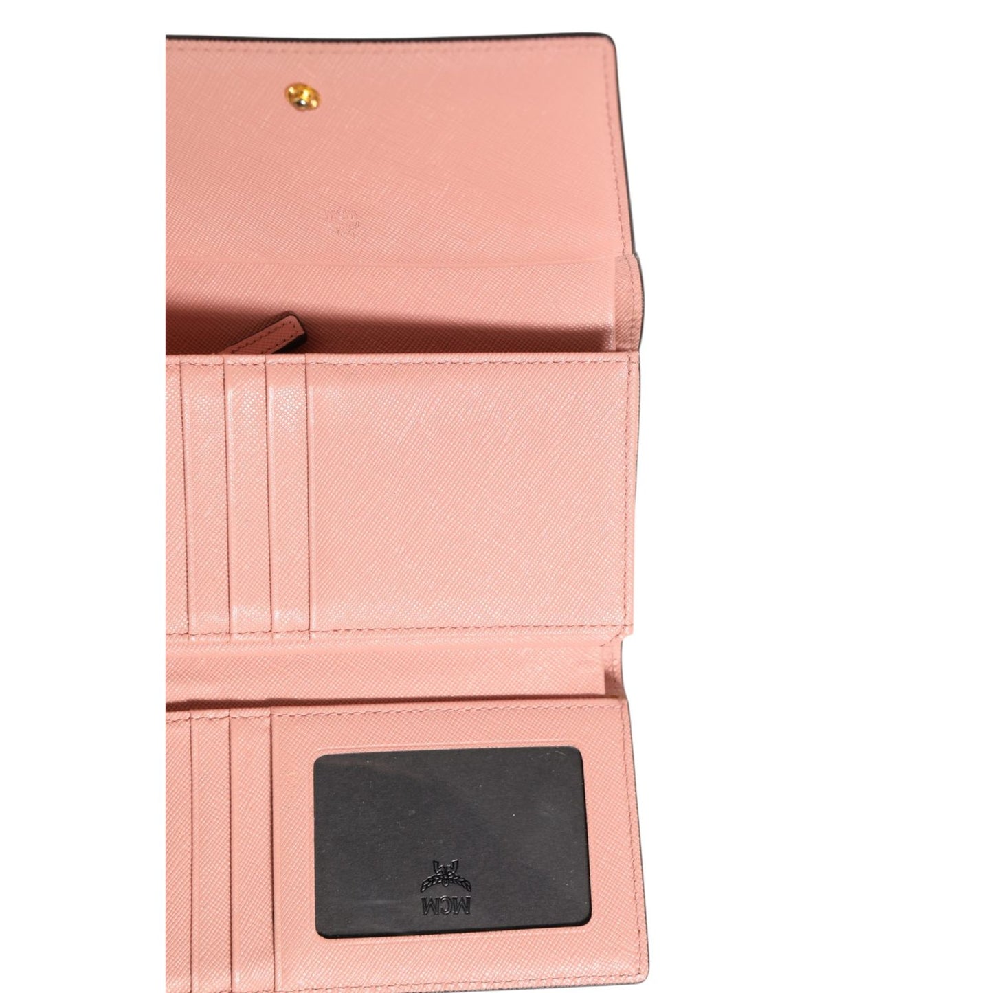 MCM Visetos Rabbit Compact Wallet