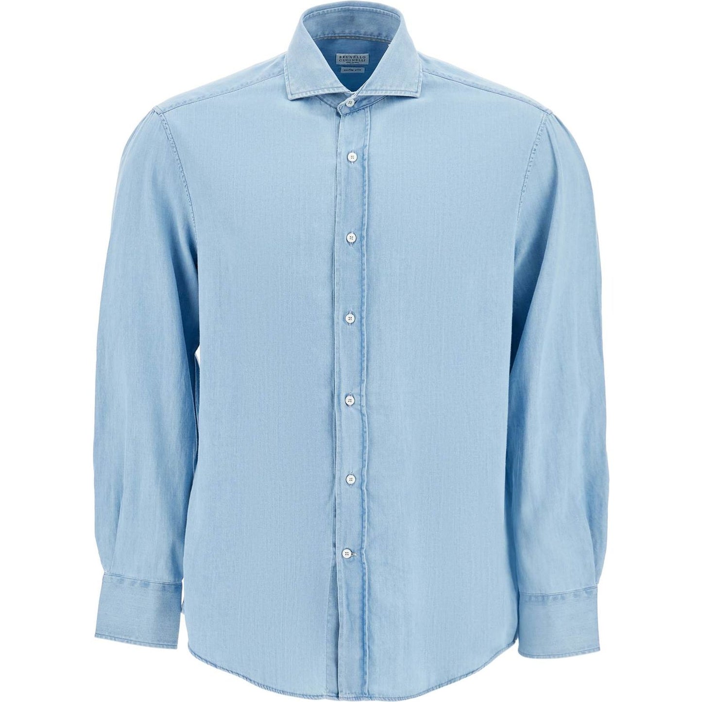 Brunello Cucinelli chambray shirt Shirts Brunello Cucinelli