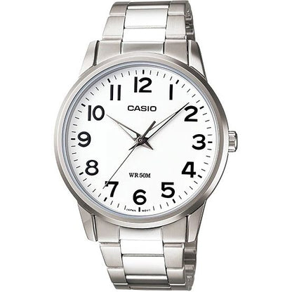 CASIO COLLECTION Mod. 3 H - WHITE Gent,READY STOCKED WATCHES,Wristwatch