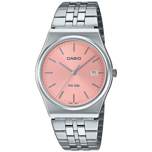CASIO EU CASIO COLLECTION Mod. DATE SALMON PINK WATCHES casio-collection-mod-date-salmon-pink
