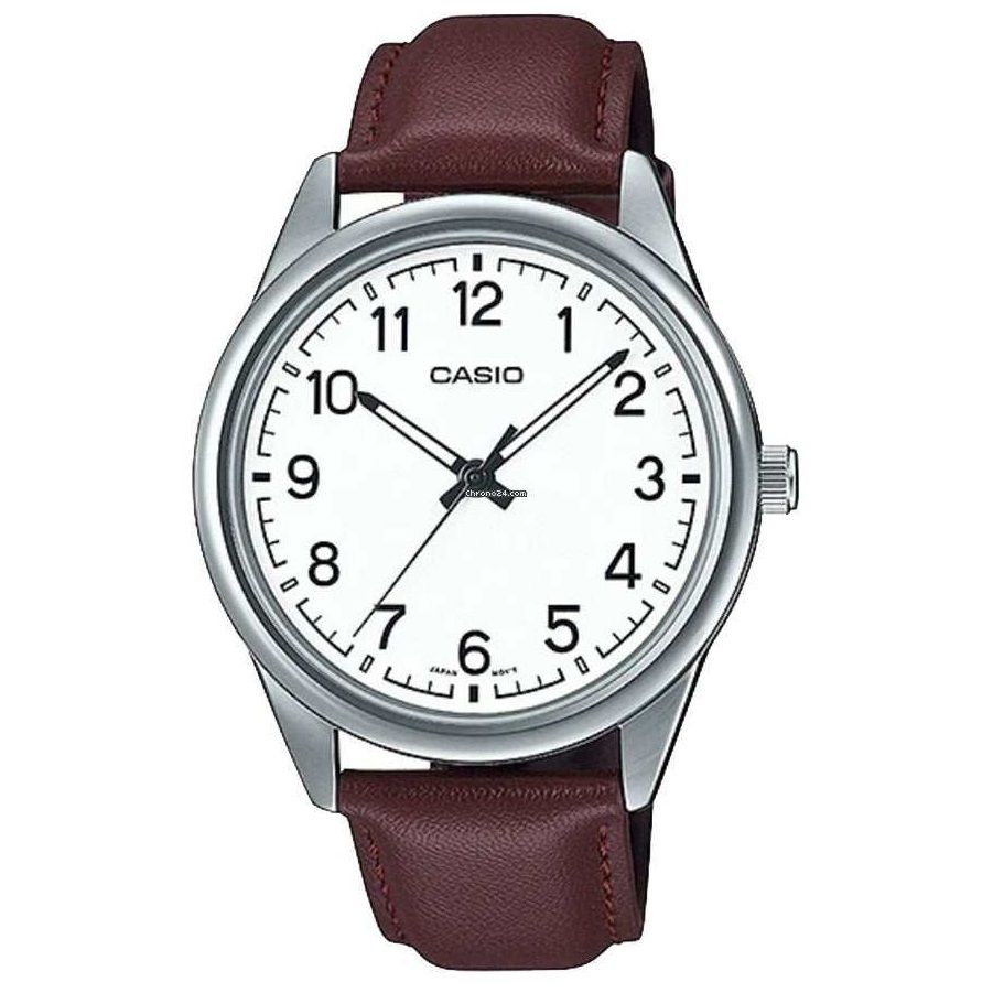 CASIO COLLECTION Mod. CASUAL, LEATHER - WHITE