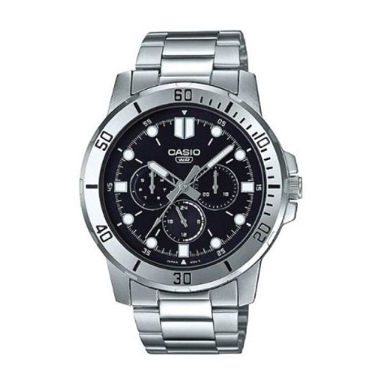 CASIO COLLECTION Mod. DIVER MULTIFUCTION - BLACK Gent,READY STOCKED WATCHES,Wristwatch