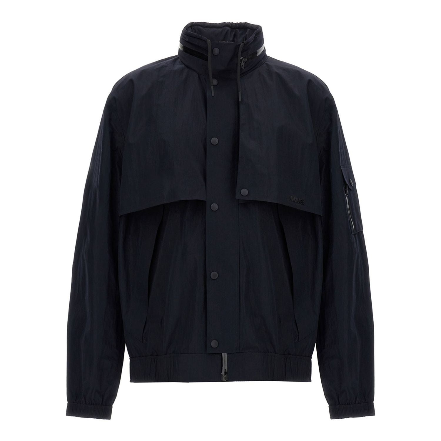 Mackage Blue Polyamide Shell Jacket