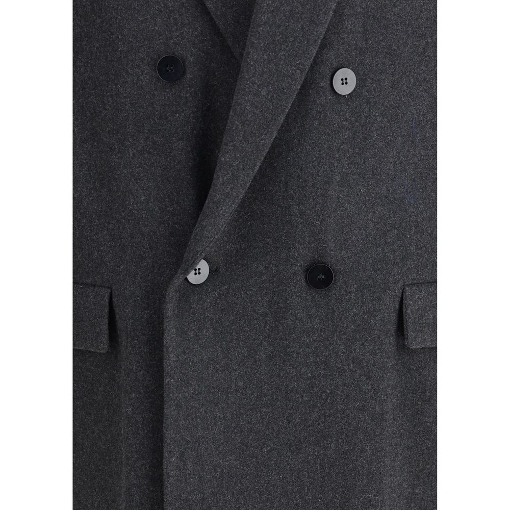 Magliano Gray Wool Coat Magliano