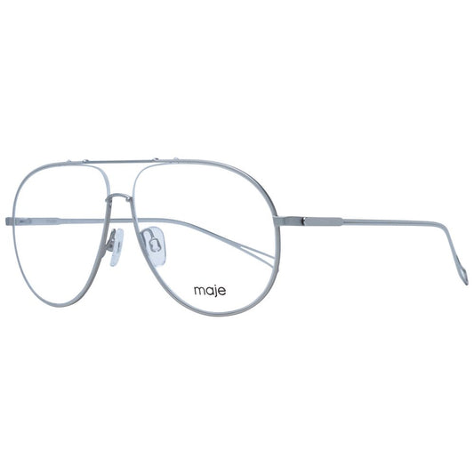 Maje Gray Nickel Silver (Alloy) Glasses (Frames) Maje
