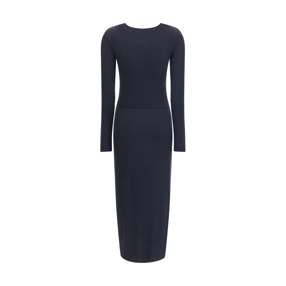 Marant Etoile Black Modal Casual Dress