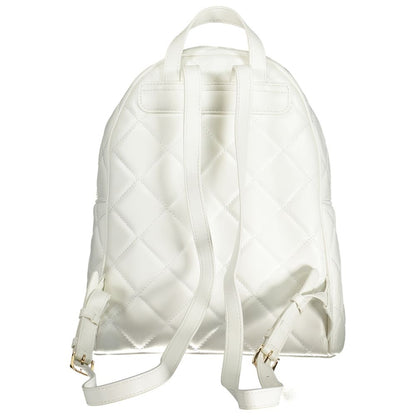 Mario Valentino Bianco Polyurethane Women Backpack