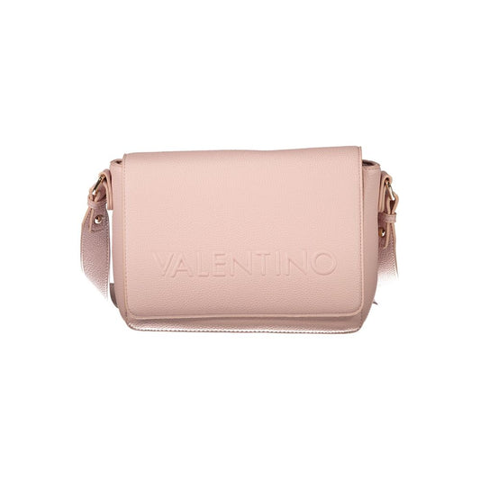 Mario Valentino Rosa Poliuretano Women Shoulder Bag