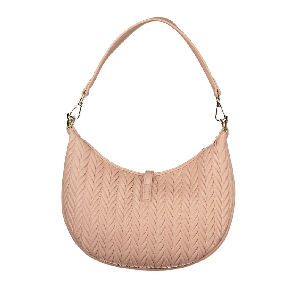 Mario Valentino Rosa Polyurethane Women's Shoulder Bag