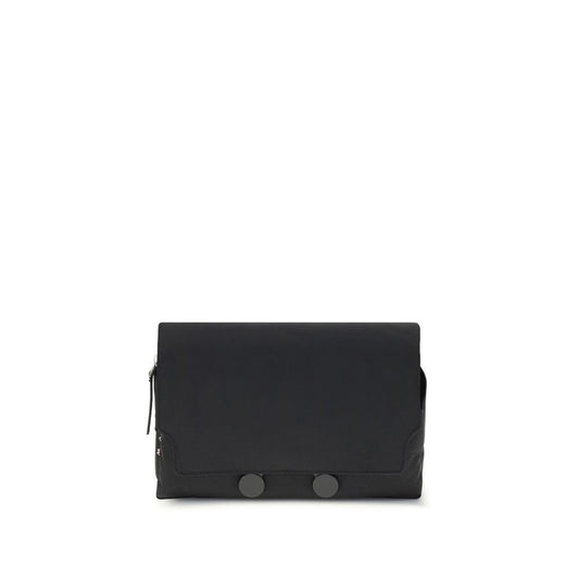 Marni Black Polyamide Clutch Bag Marni