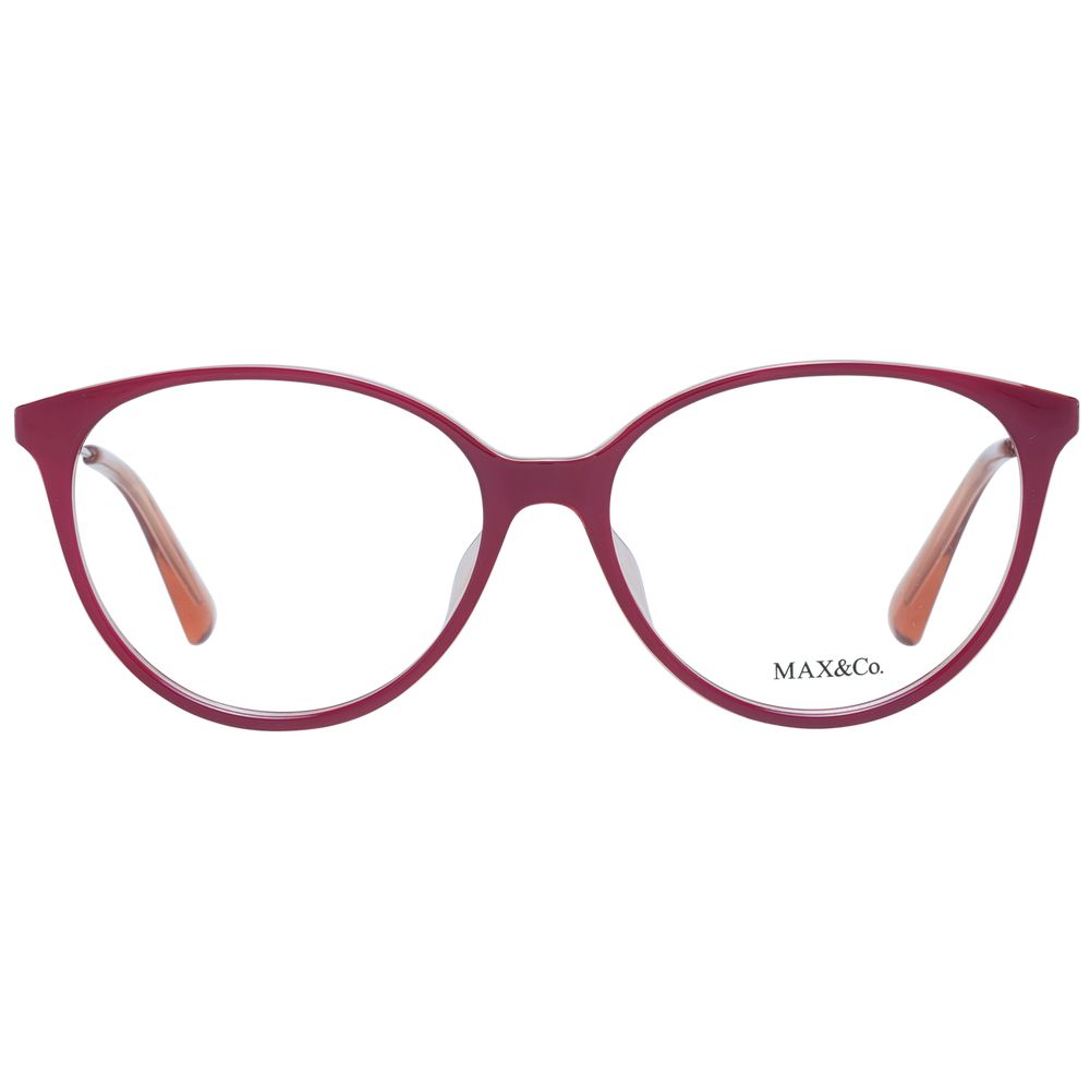 Max & Co Burgundy Plastic Glasses (Frames) Max & Co