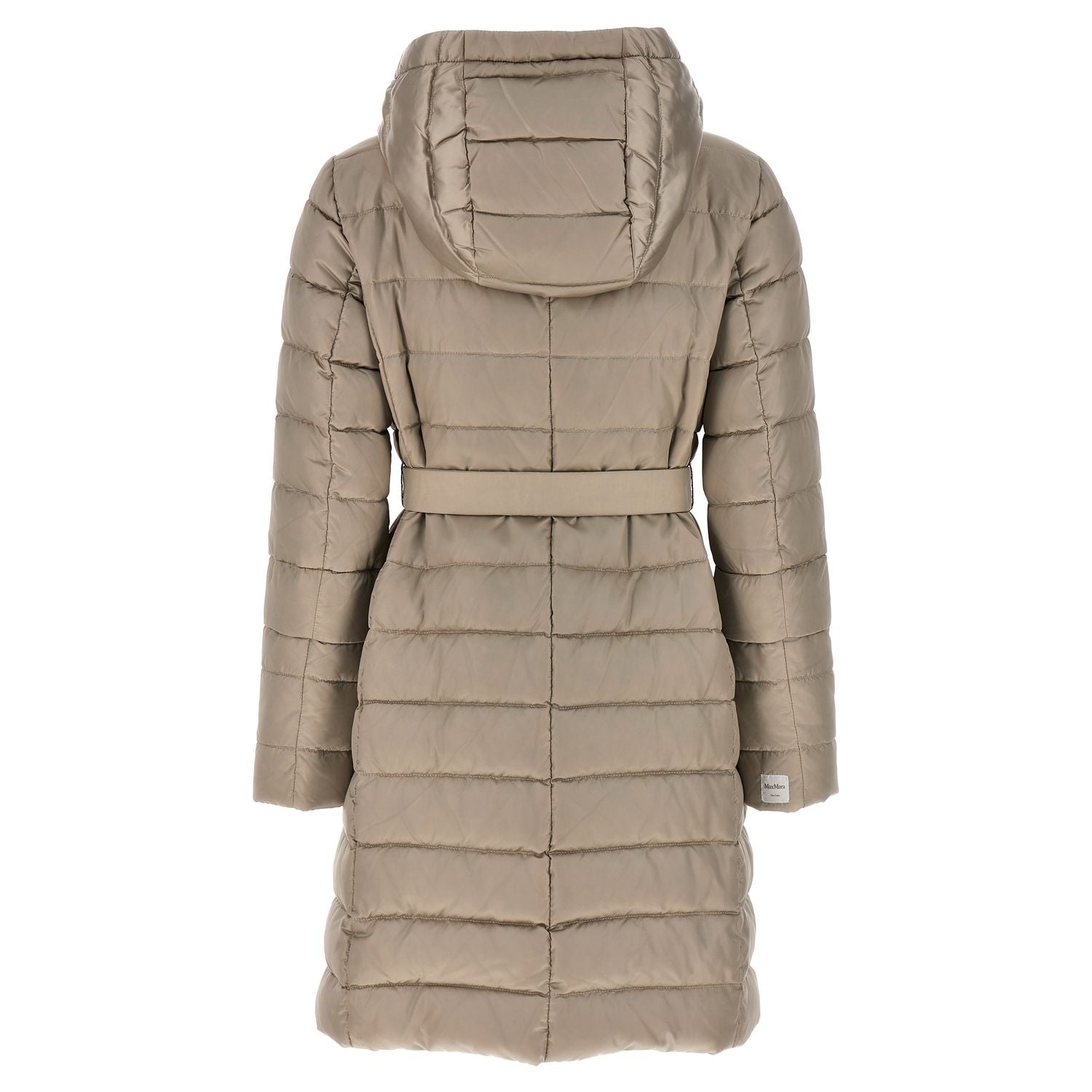 Max Mara Beige Polyamide Full-Length Jacket