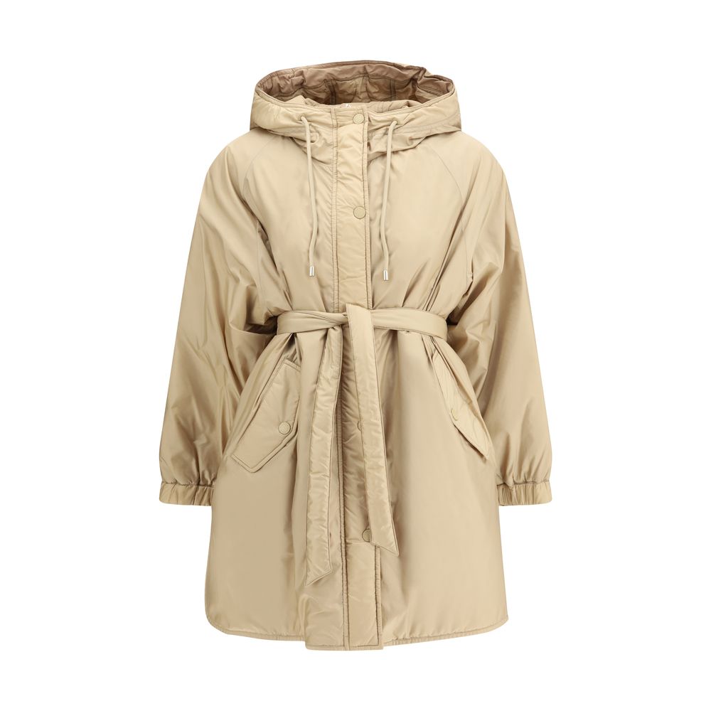 Max Mara Beige Polyester Full-Length Jacket 1728,72470364320,Beige,Clothing,Full-Length Jackets - Jackets & Coats - Clothing,IT38 | S,IT40 | M,IT42 | L,Jackets & Coats - Clothing,Max Mara,New with tags,Women