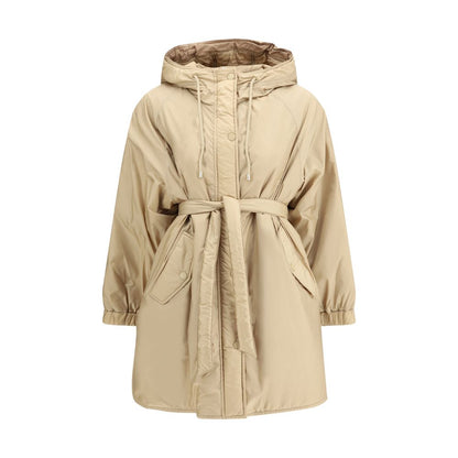 Max Mara Beige Polyester Full-Length Jacket 1728,72470364320,Beige,Clothing,Full-Length Jackets - Jackets & Coats - Clothing,IT38 | S,IT40 | M,IT42 | L,Jackets & Coats - Clothing,Max Mara,New with tags,Women