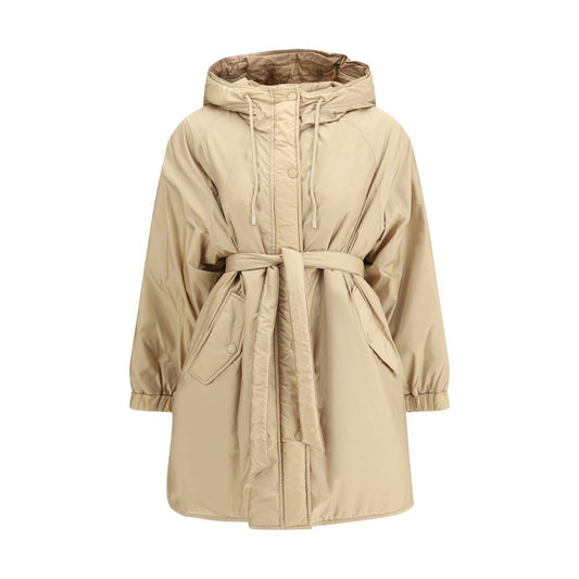 Max Mara Beige Polyester Full-Length Jacket 1728,72470364320,Beige,Clothing,Full-Length Jackets - Jackets & Coats - Clothing,IT38 | S,IT40 | M,IT42 | L,Jackets & Coats - Clothing,Max Mara,New with tags,Women