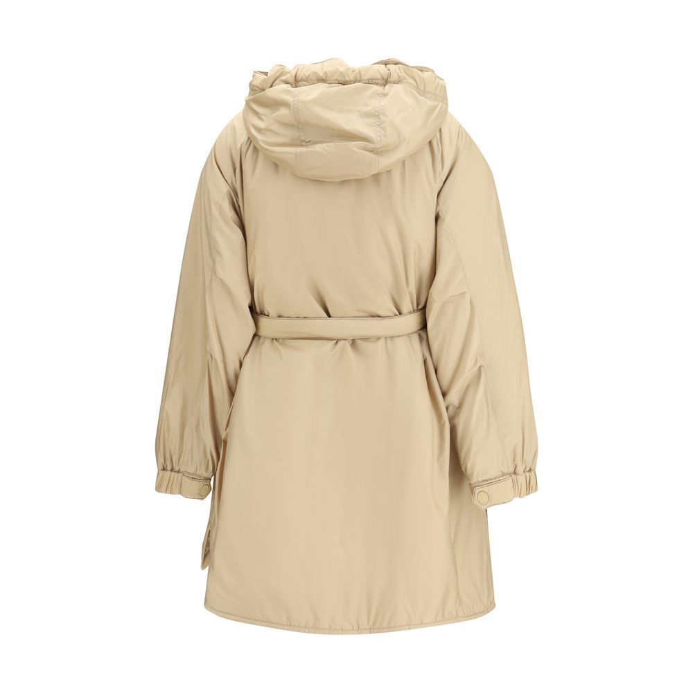Max Mara Beige Polyester Full-Length Jacket 1728,72470364320,Beige,Clothing,Full-Length Jackets - Jackets & Coats - Clothing,IT38 | S,IT40 | M,IT42 | L,Jackets & Coats - Clothing,Max Mara,New with tags,Women