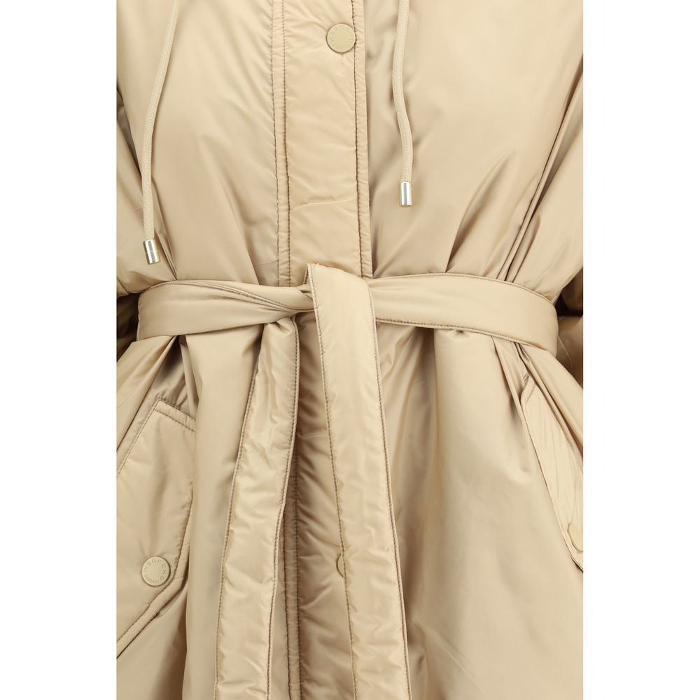 Max Mara Beige Polyester Full-Length Jacket 1728,72470364320,Beige,Clothing,Full-Length Jackets - Jackets & Coats - Clothing,IT38 | S,IT40 | M,IT42 | L,Jackets & Coats - Clothing,Max Mara,New with tags,Women