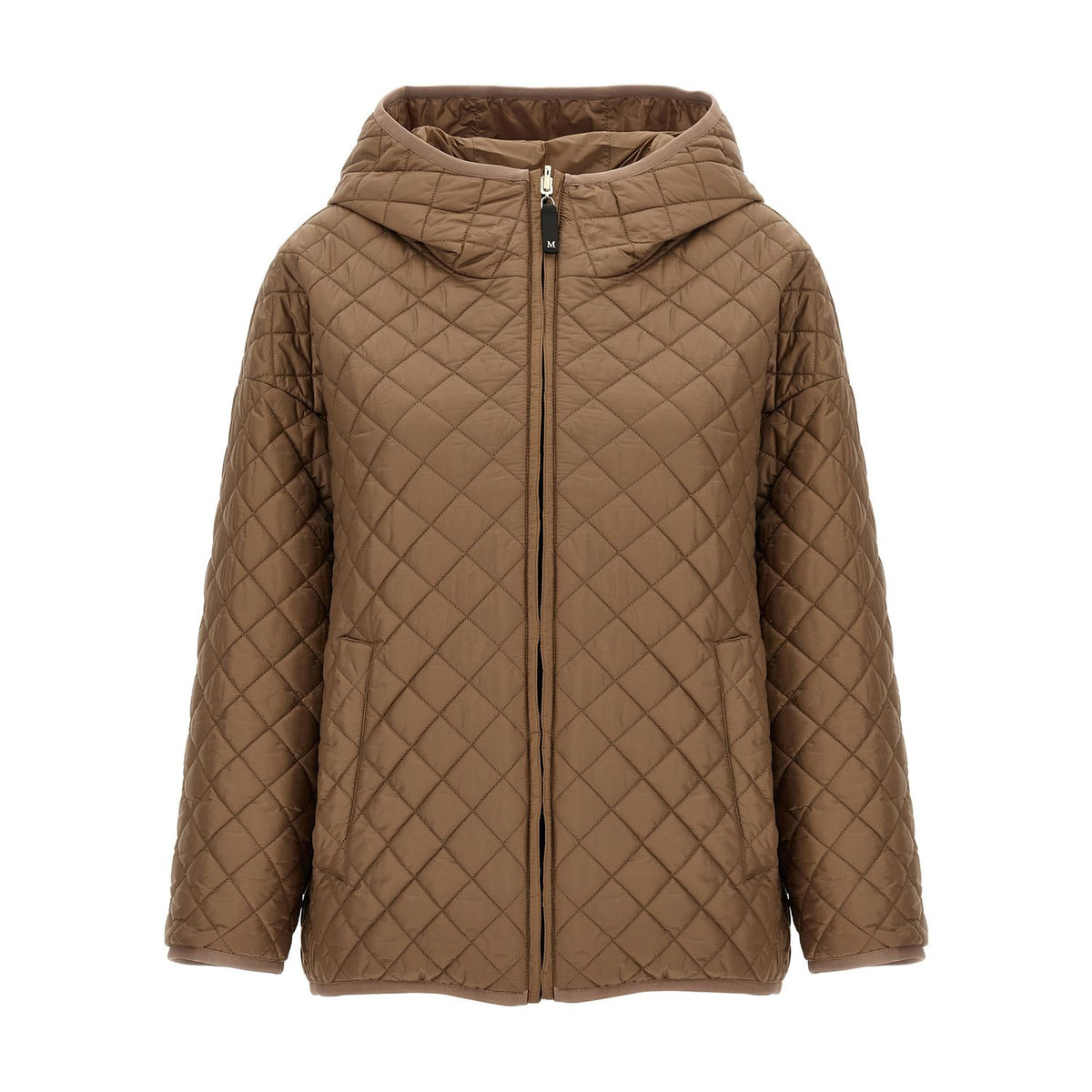 Max Mara Beige Polyester Shell Jacket