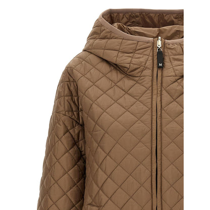 Max Mara Beige Polyester Shell Jacket