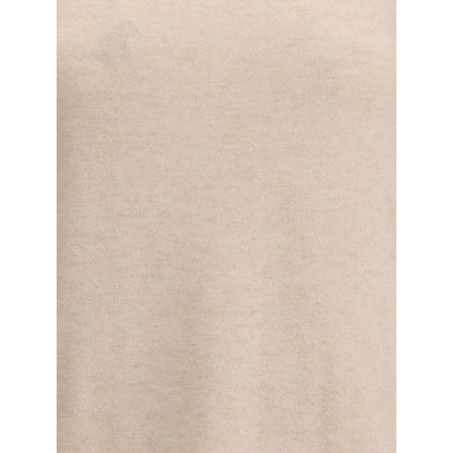 Max Mara Beige Wool Turtleneck
