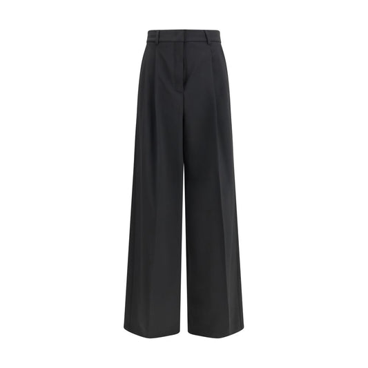 Max Mara Black Polyester Pants