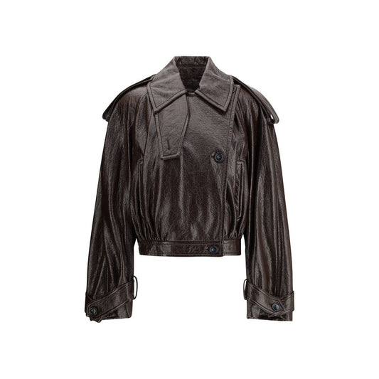 Max Mara Brown Cotton Coat