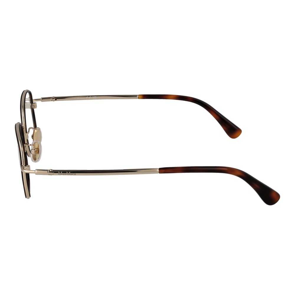 Max Mara Brown Metal Glasses (Frames) Max Mara