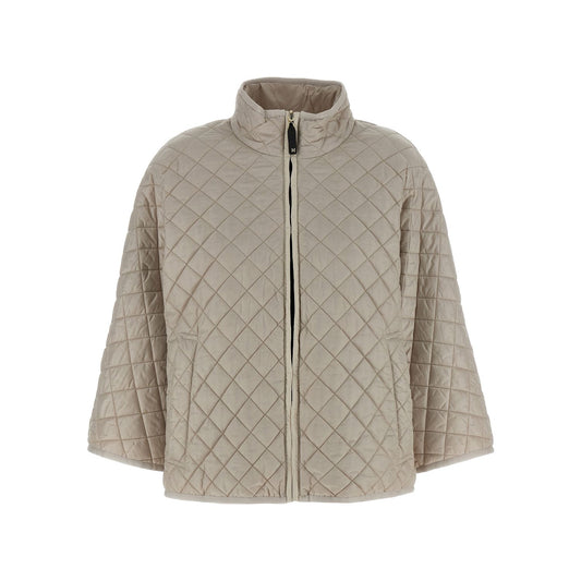 Max Mara Gray Polyester Coat