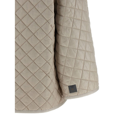 Max Mara Gray Polyester Coat