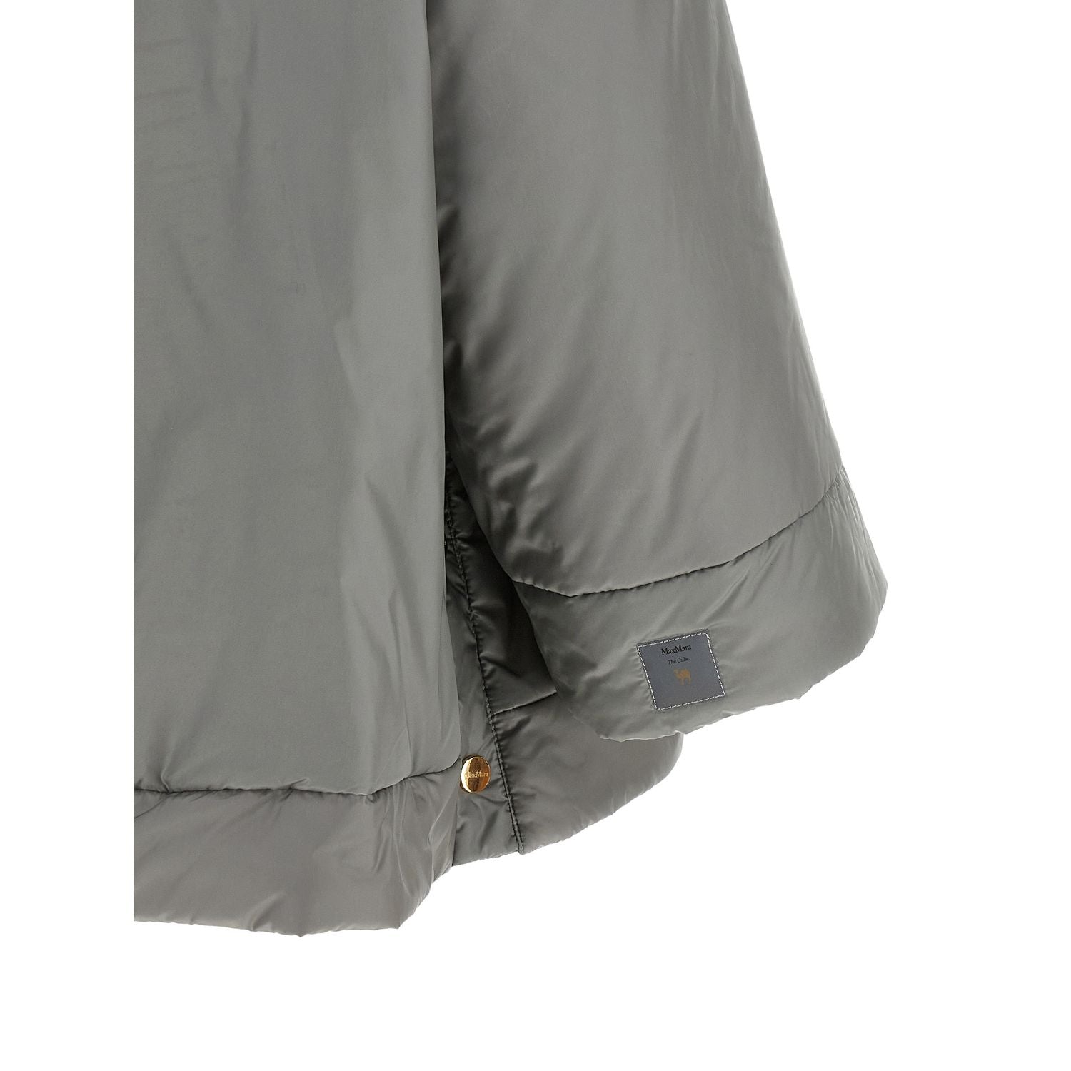 Max Mara Gray Polyester Shell Jacket
