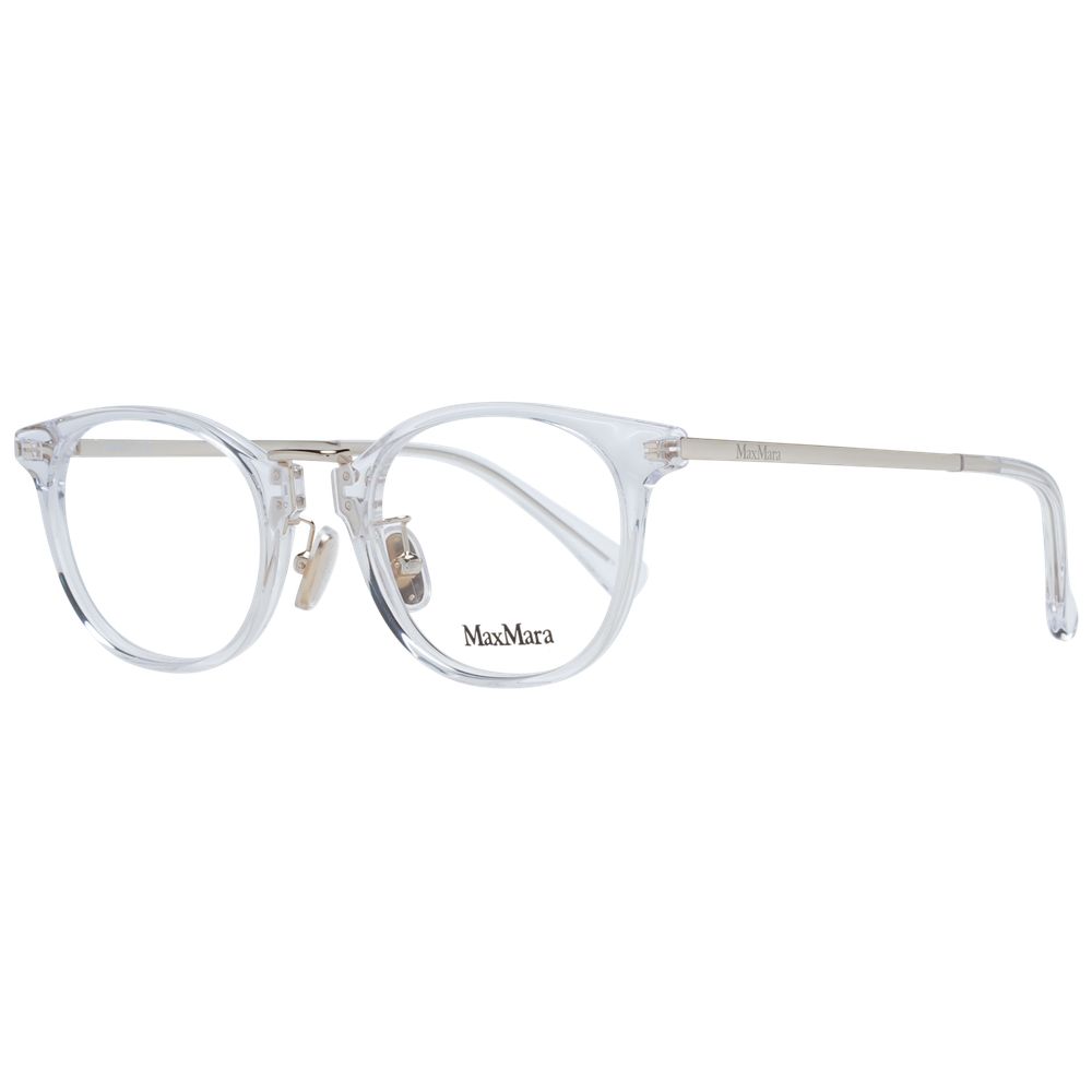 Max Mara White Plastic Glasses (Frames) Max Mara
