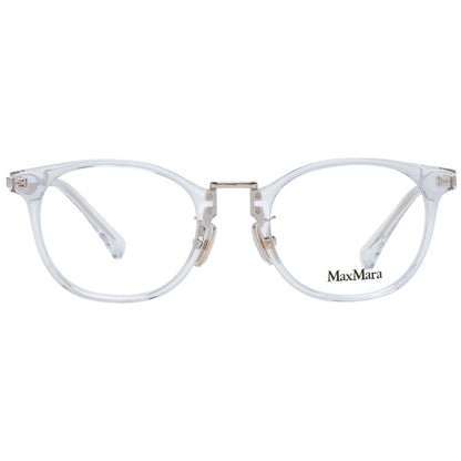 Max Mara White Plastic Glasses (Frames) Max Mara