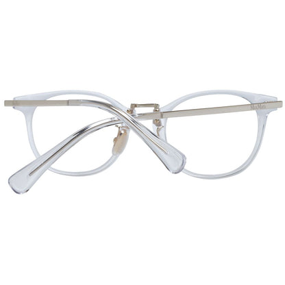 Max Mara White Plastic Glasses (Frames) Max Mara