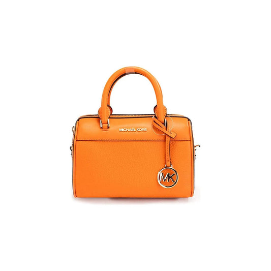 Michael Kors | Travel XS Poppy Pebbled Leather Duffle Crossbody Handbag Purse| McRichard Designer Brands   