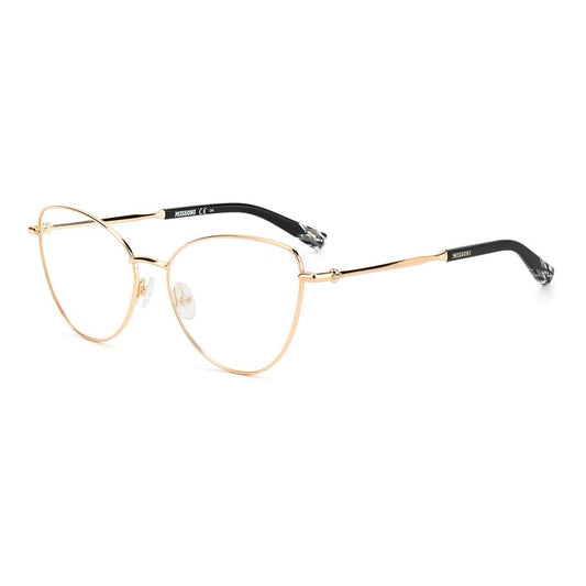 Missoni Rose Gold Stainless Steel Glasses (Frames) Missoni