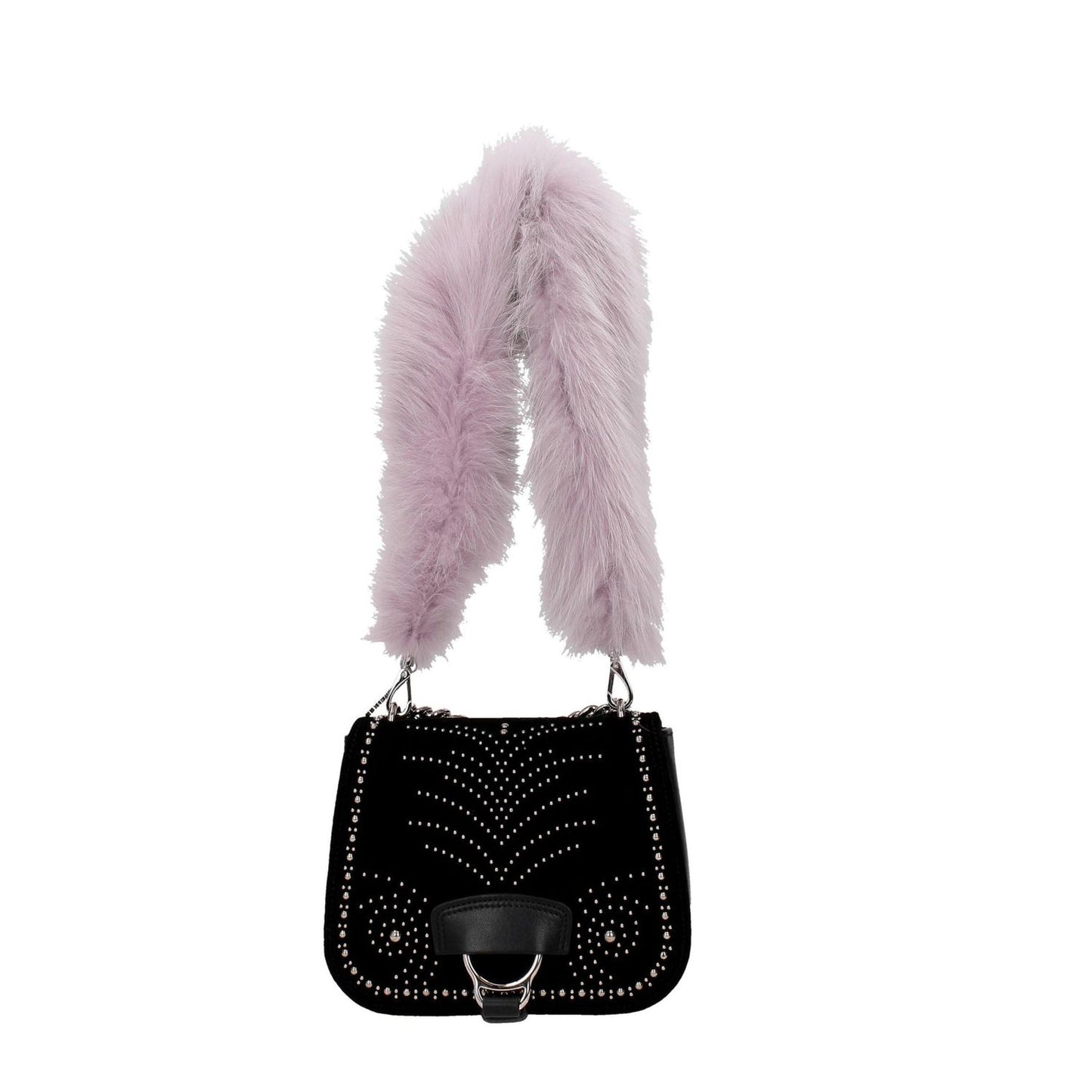 Miu Miu Purple Fur Shoulder Bag Miu Miu