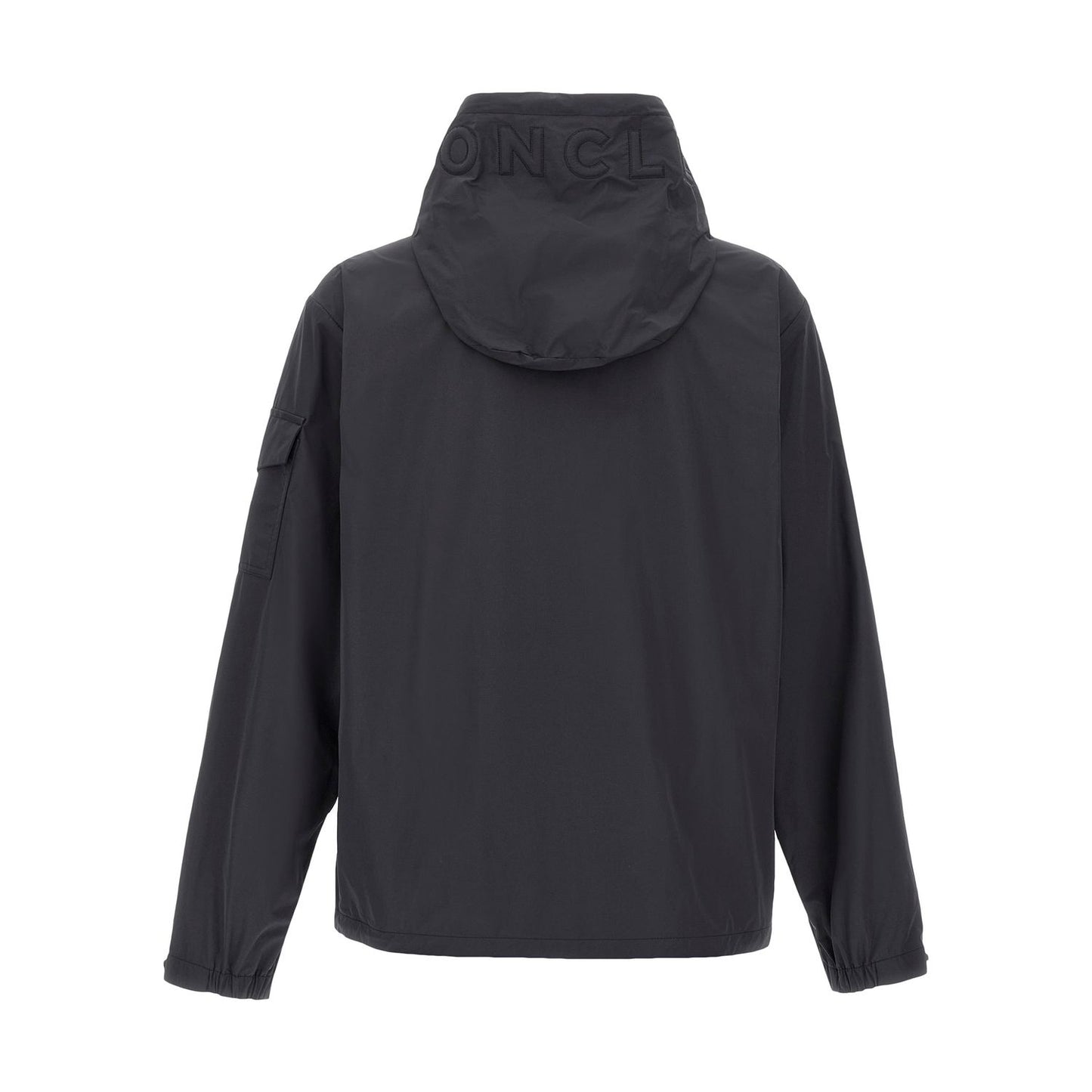 Moncler Black Polyester Shell Jacket