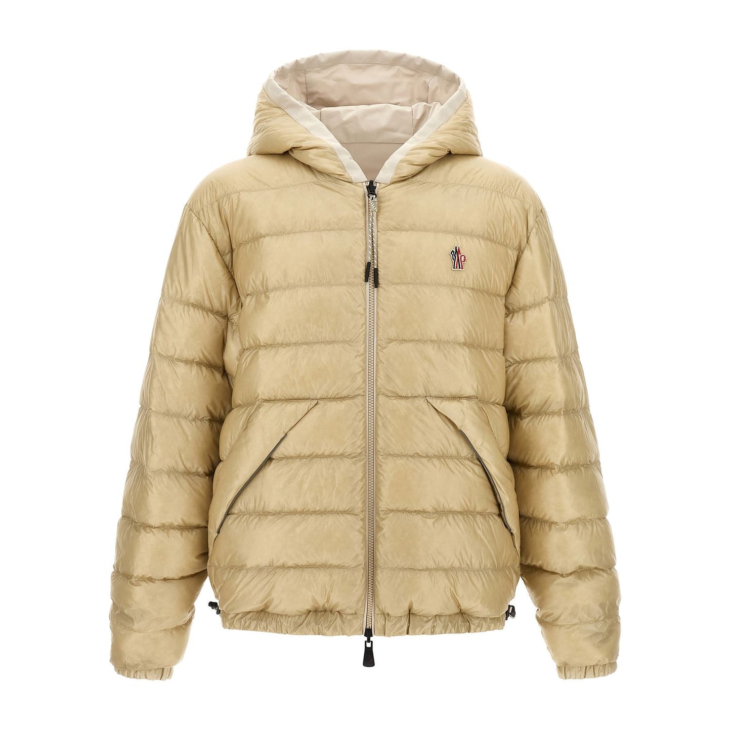 Moncler Grenoble Beige Polyamide Shell Jacket
