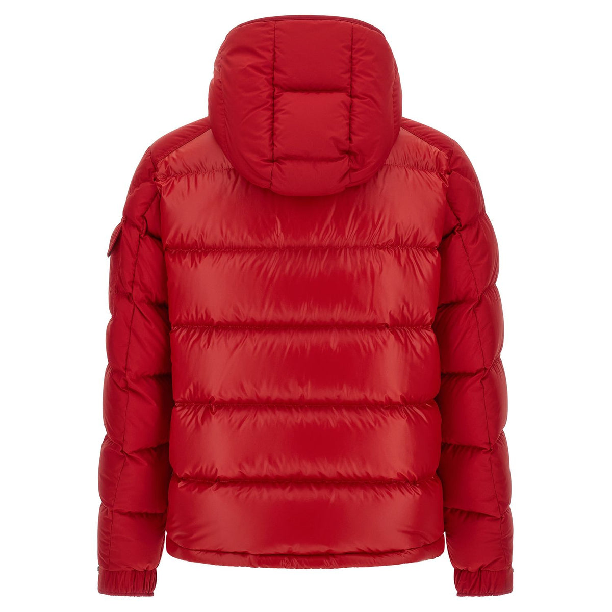 Moncler Red Polyester Full-Length Jacket