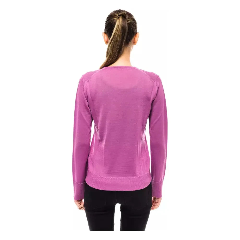 Montana Blu Multicolor Wool Women Sweater 1728,67345744032,Clothing,IT40|S,IT42|M,IT44|L,IT46|XL,Montana Blu,Multicolor,New with tags,Sweaters - Clothing,Sweaters - Women - Clothing,Sweatshirts - Sweaters - Clothing,Women,Women - Clothing