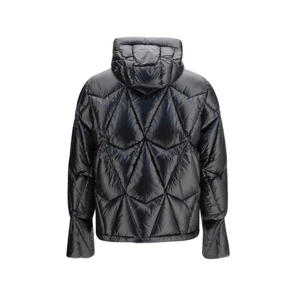 Moose Knuckles Black Nylon Shell Jacket